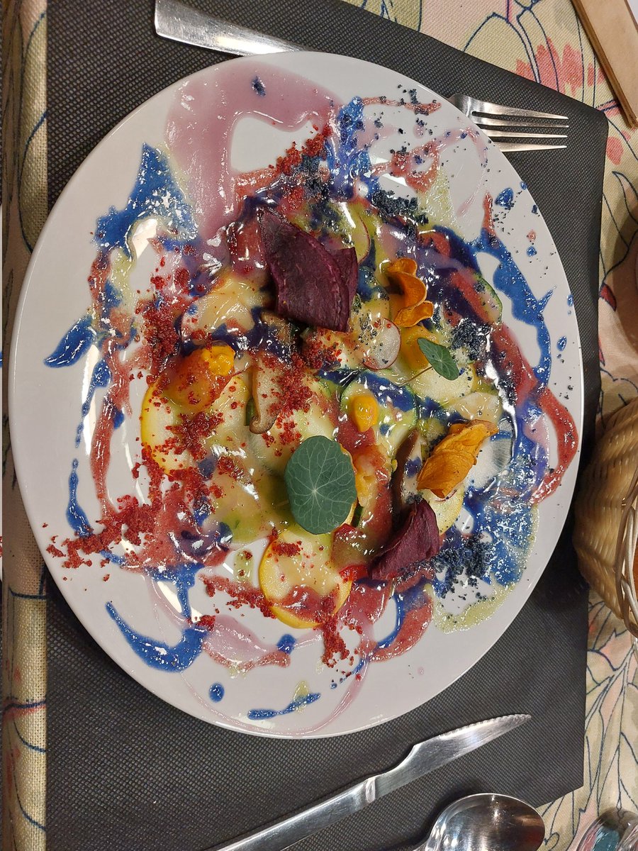 Menjar_be's tweet photo. Experiencia gastronòmica al Biombo club. 
Fantàstica combinació d"art i gastronomia. https://t.co/x0pA65bGWy