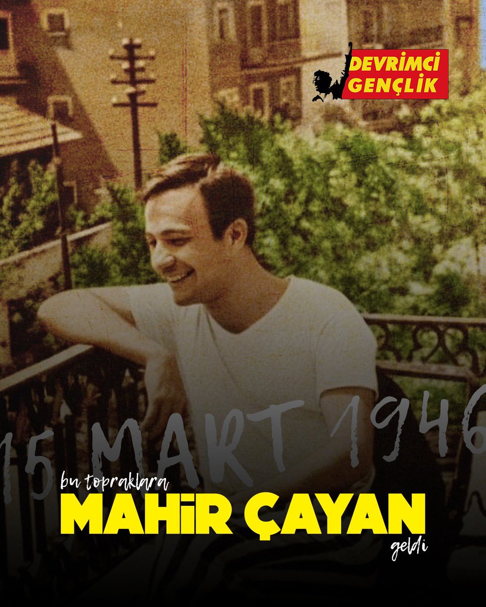 📌15 Mart 1946 | Bu topraklara Mahir Çayan geldi!

"Biz Marksizmi entelektüel gevezelik ve dünya devrimci hareketinin trafik polisliğini yapmak için okuyup öğrenmiyoruz. Biz dünyayı değiştirmek için, dünyanın Türkiye'sinde devrim yapmak için Marksizmi öğreniyoruz!"

İyi ki doğdun