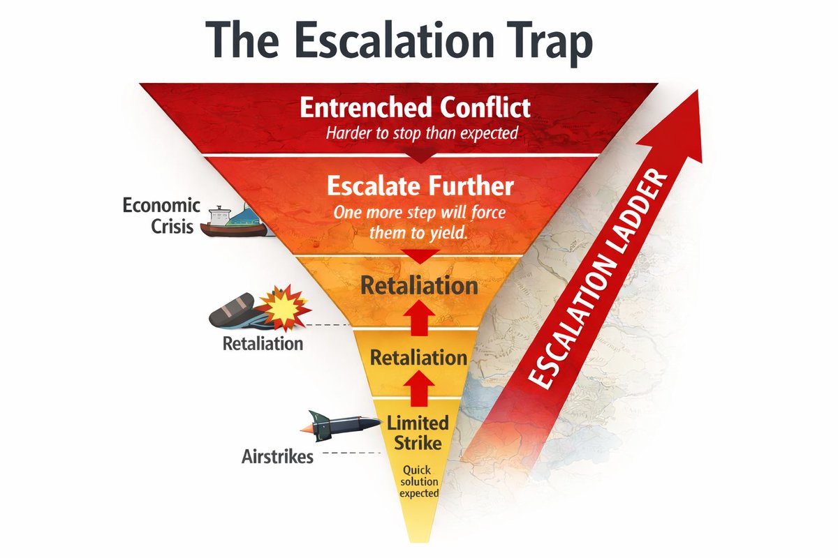 The Escalation Trap works like this: