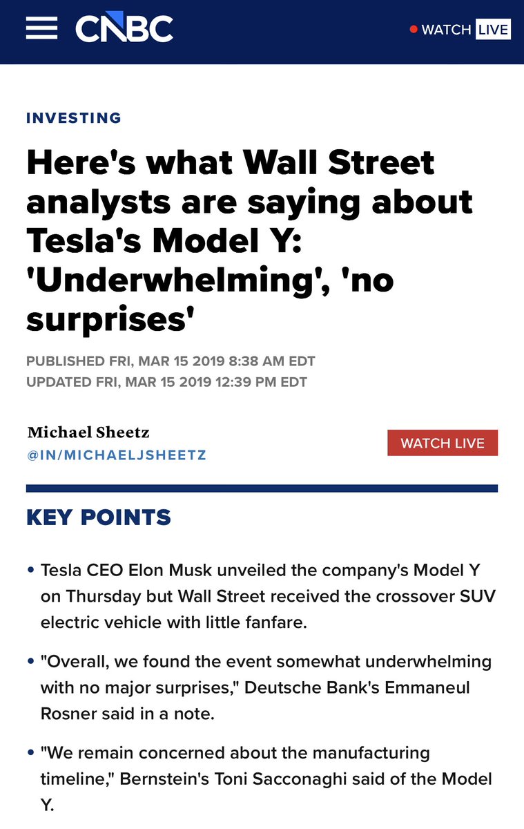 wholemars's tweet photo. Here’s what Wall Street analysts had to say after seeing the unveil of what would become the best selling vehicle in the world https://t.co/evZm7KqWtv