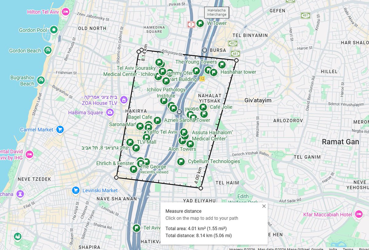 <a href="/Partisangirl/">Syrian Girl</a> @ethanlevinsz If iran is capable enough they must directly go for this 4 sqkm area its worth more than GDP of Israel.