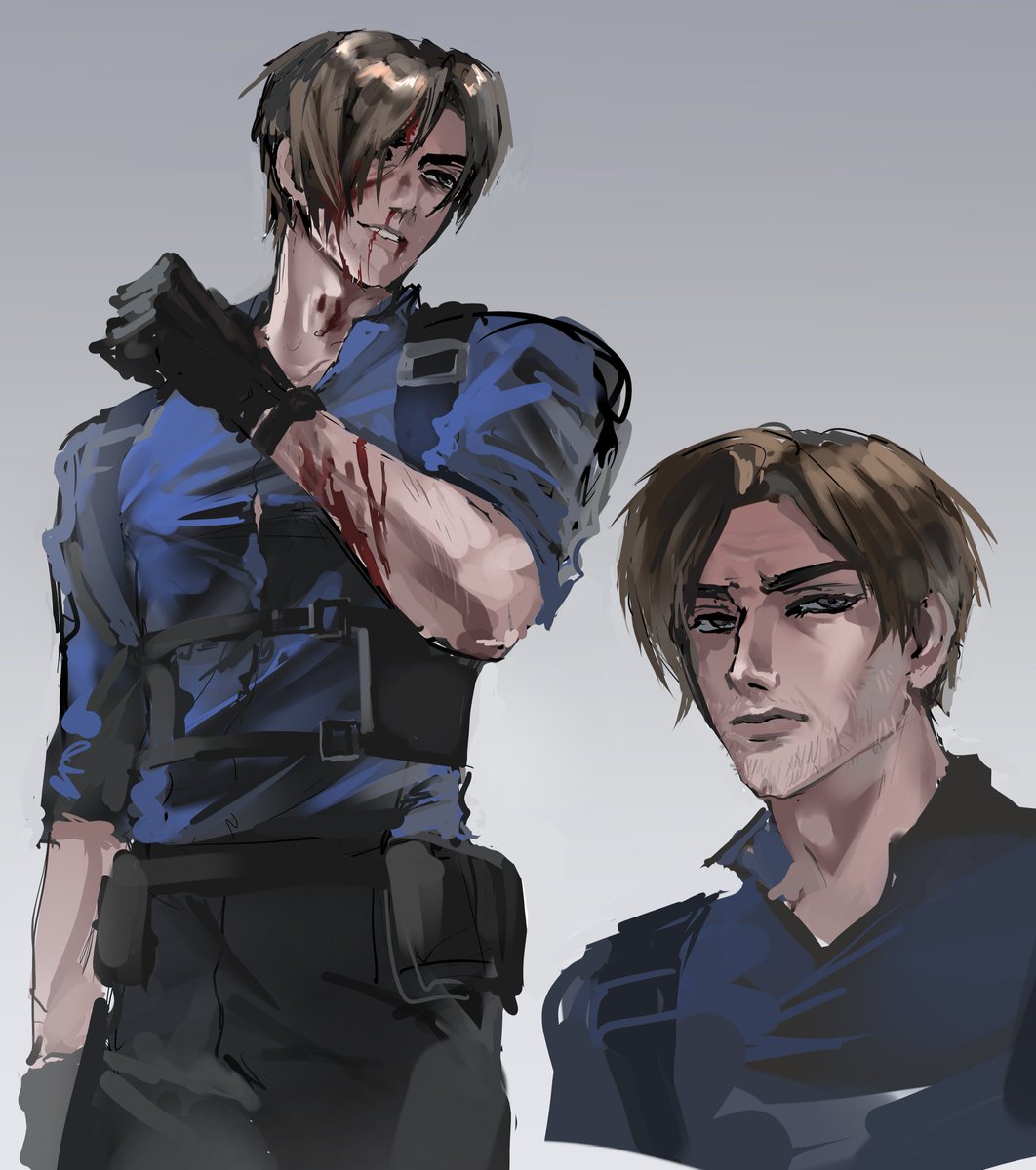 aksilmor's tweet photo. #LeonKennedy #ResidentEvilRequiem https://t.co/pWs6sgfiMj