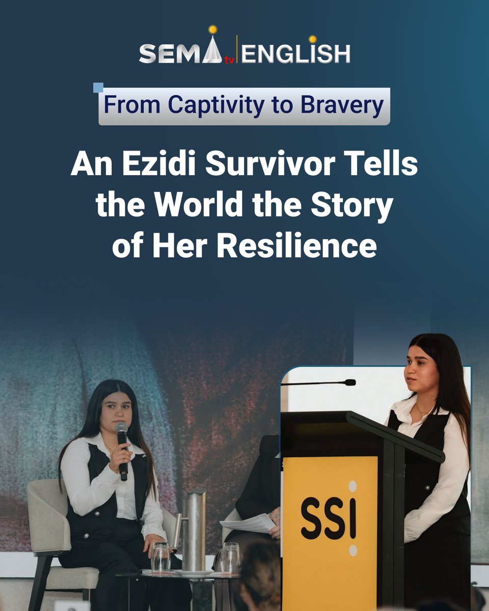 ⏹ For Ali, and for All of UsEzidi survivor Amira Ali shares her story of captivity by ISIS and resilience. Now in Armadale, Australia, she raises awareness of the Ezidi genocide.
🔗 ameraali.com