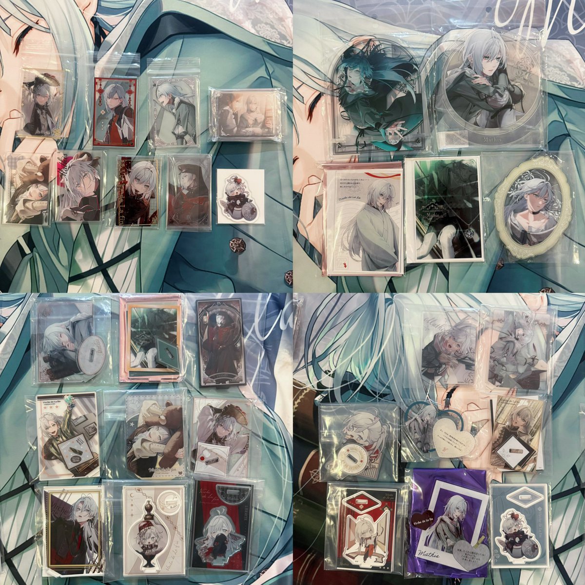 r_mmmnpp's tweet photo. 譲渡 終遠のヴィルシュ マティス グッズ 終ヴィル

譲
画像参照

求
定価(+送料)

グッズ収集縮小のためお譲りに出しております。
未開封のもの、開封済みのもの混ざっておりますので、気になる方お問い合わせください。

都内手渡し＞郵送となります。
郵送の場合は2,000円程度~ですと助かります🙇‍♂️ https://t.co/6xFdl8yiu0