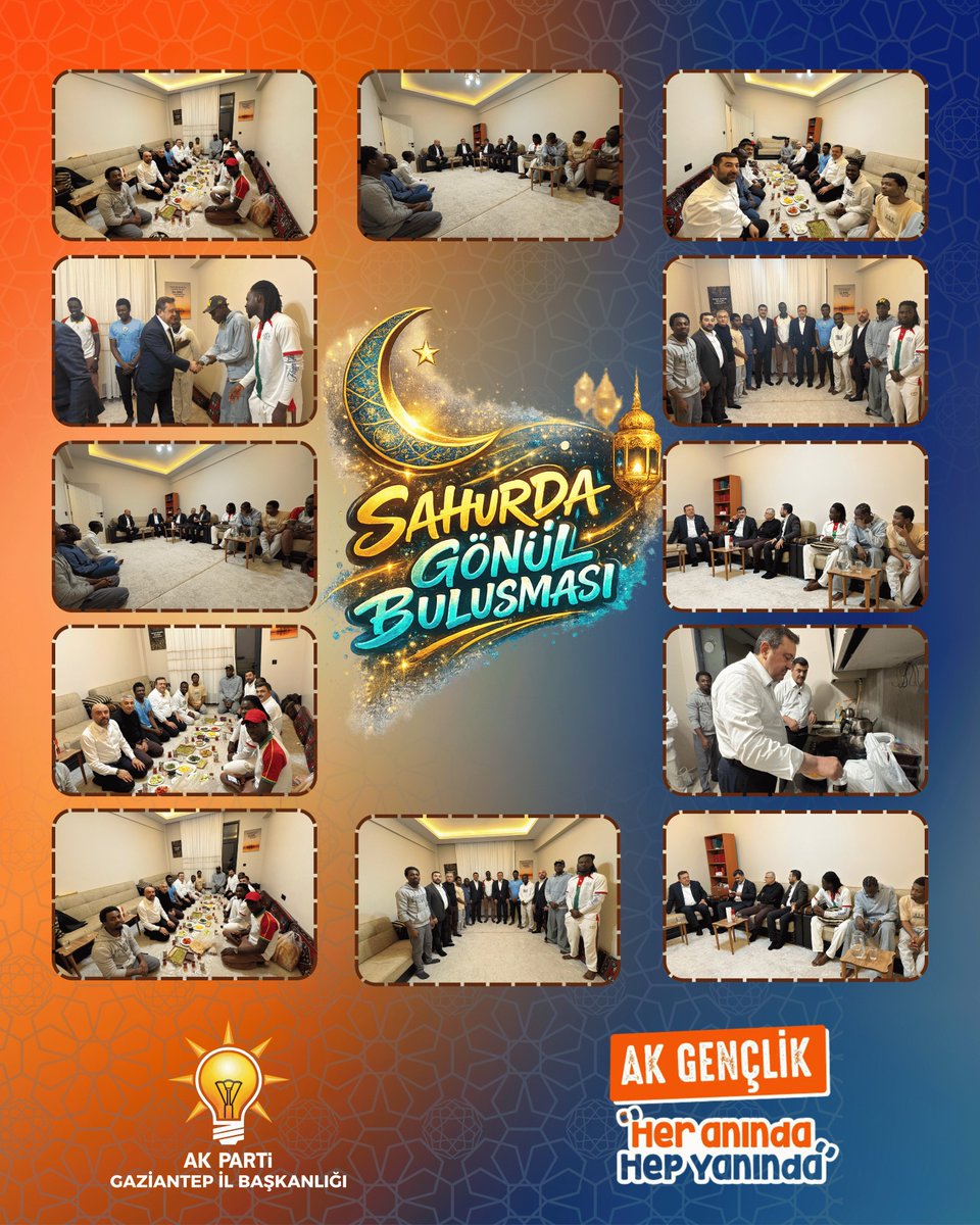 İl Başkanımız Sayın Fatih Muhaddis Fedaioğlu, İlçe Başkanımız Sayın Mehmet Tiryaki ve il-ilçe yönetim kurulu üyelerimizin katılımıyla; şehrimizde eğitim gören ve Burkina Faso ile Fildişi Sahili başta olmak üzere Afrika’nın farklı ülkelerinden gelen uluslararası öğrencilerimizle