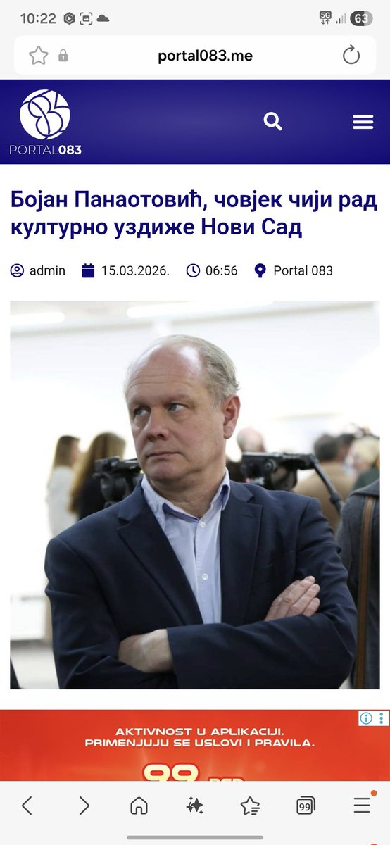 Bojan Panaotović tweet media