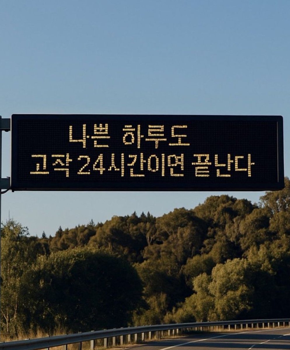 아무리 힘든 하루일지라도 24시간 내 끝난다.