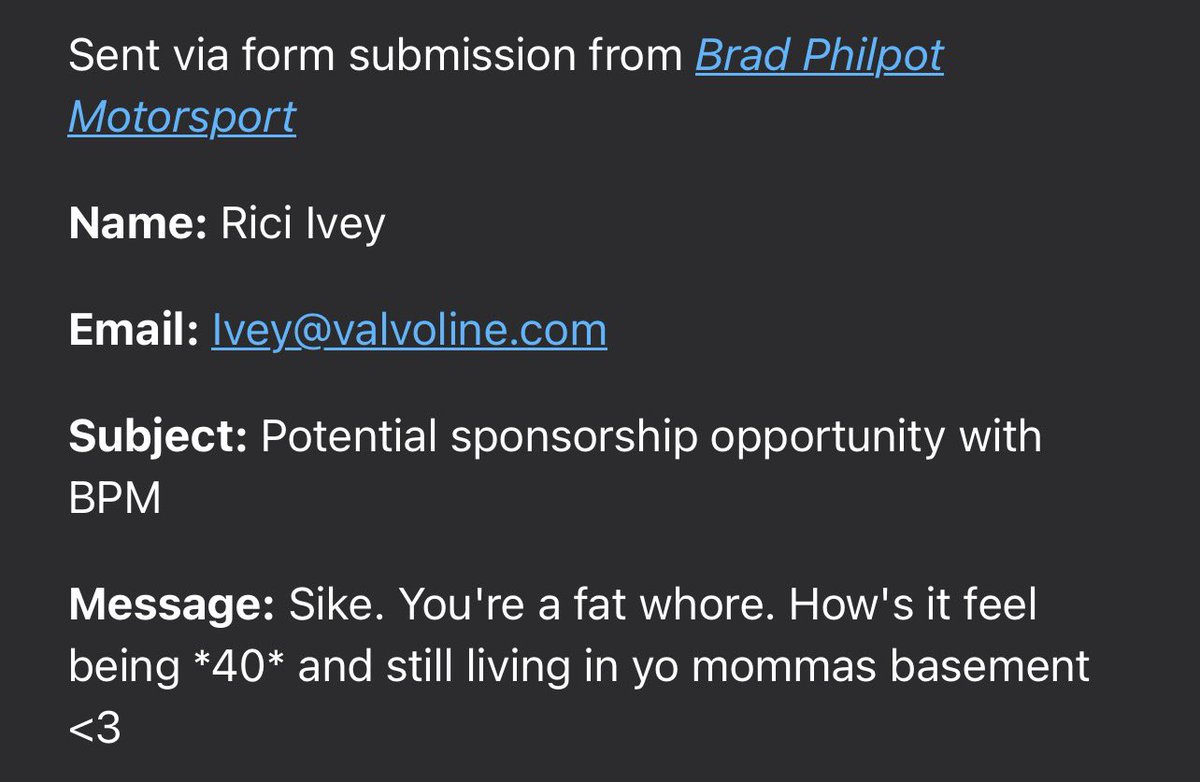 Brad Philpot 🏎🏁 tweet media