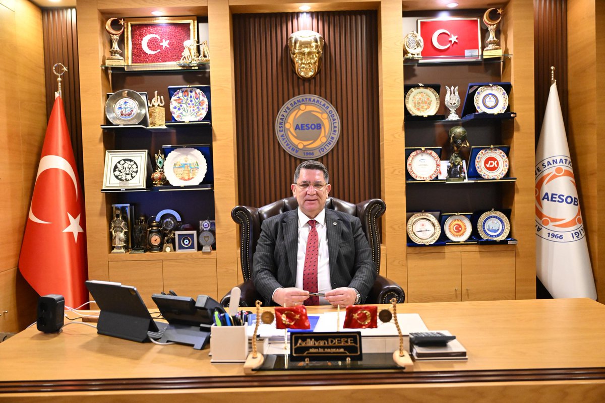 Antalya Esnaf ve Sanatkarlar Odaları Birliği tweet media