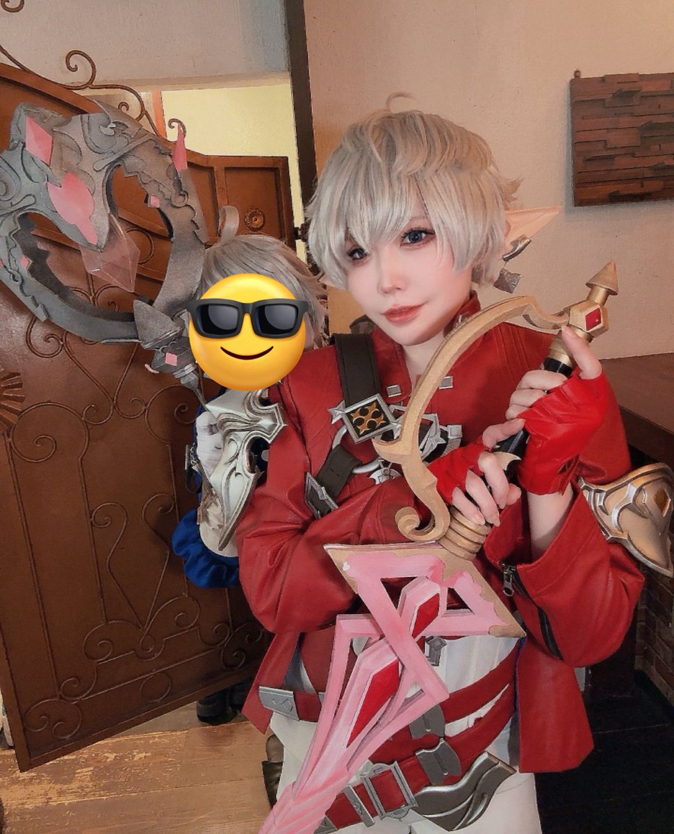 暁併せ楽しかった〜！！
2年ぶりにアリゼーちゃんしてきた。

アルフィノには赤魔の浮かんでるやつを
持ってもらいました。