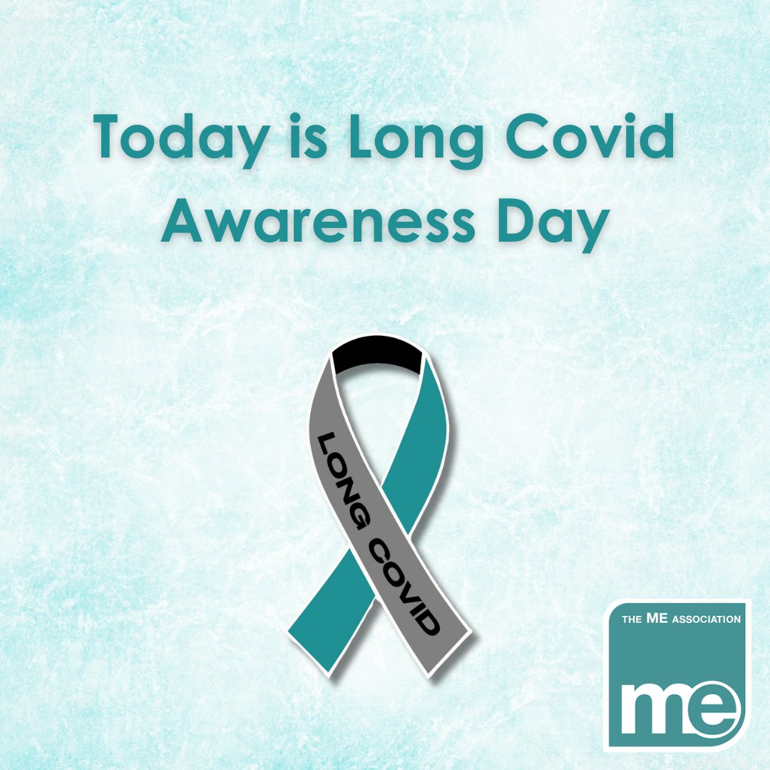 MEAssociation's tweet image. 1/3: Today is Long Covid Awareness Day!

Did you know that as many as 40-60% of people with Long Covid could meet the diagnostic criteria for ME/CFS? That's approximately 950,000 adults and children in the UK (read more: meassociation.org.uk/x7bi)

#LongCovid #PostCovid