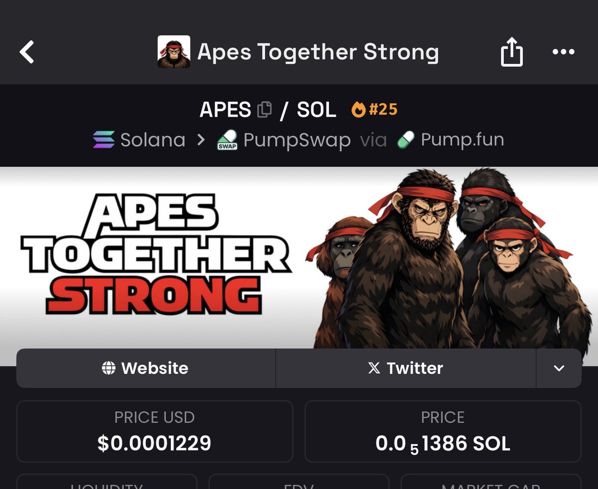 Apes Together Strong tweet media