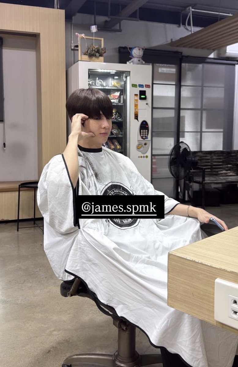 nutnini78's tweet image. น้องชายสุดหล่อ  กะเฮียสุดคิ้วหม่ามี้ของเค้า ทรงผมใหม่กันฉัน  #Latte #JamesSu