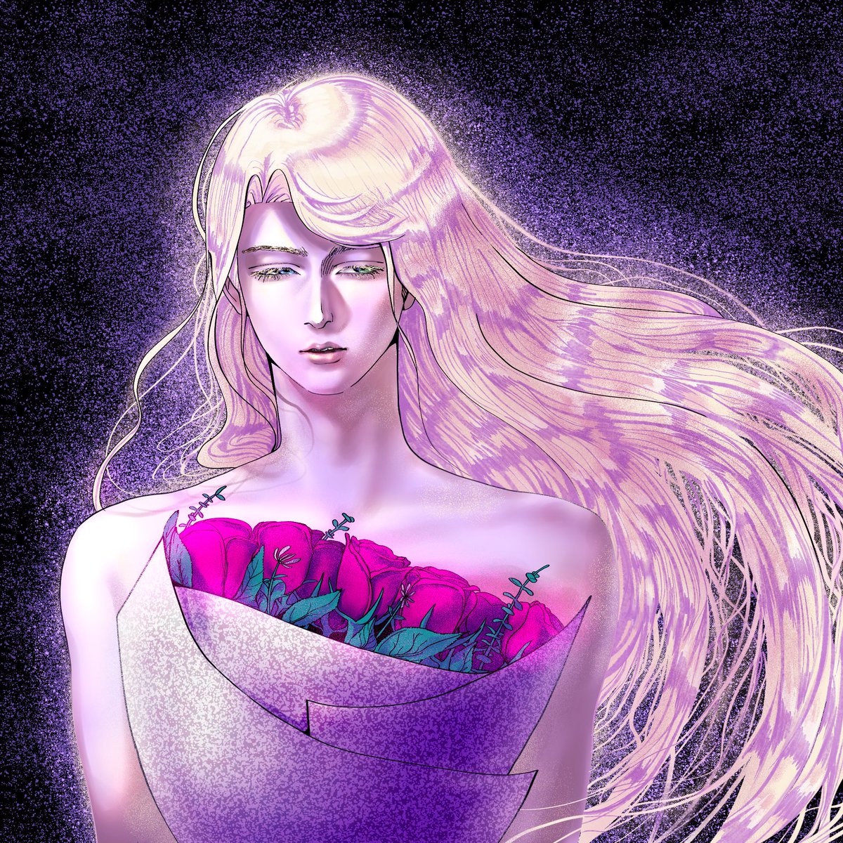 ShirleyInaba114's tweet photo. #oc #Procreate #drawing  
すごく時間がかかった���ど、やっと描き終わった(ﾟ∀ﾟ) https://t.co/QXRfPodAfL