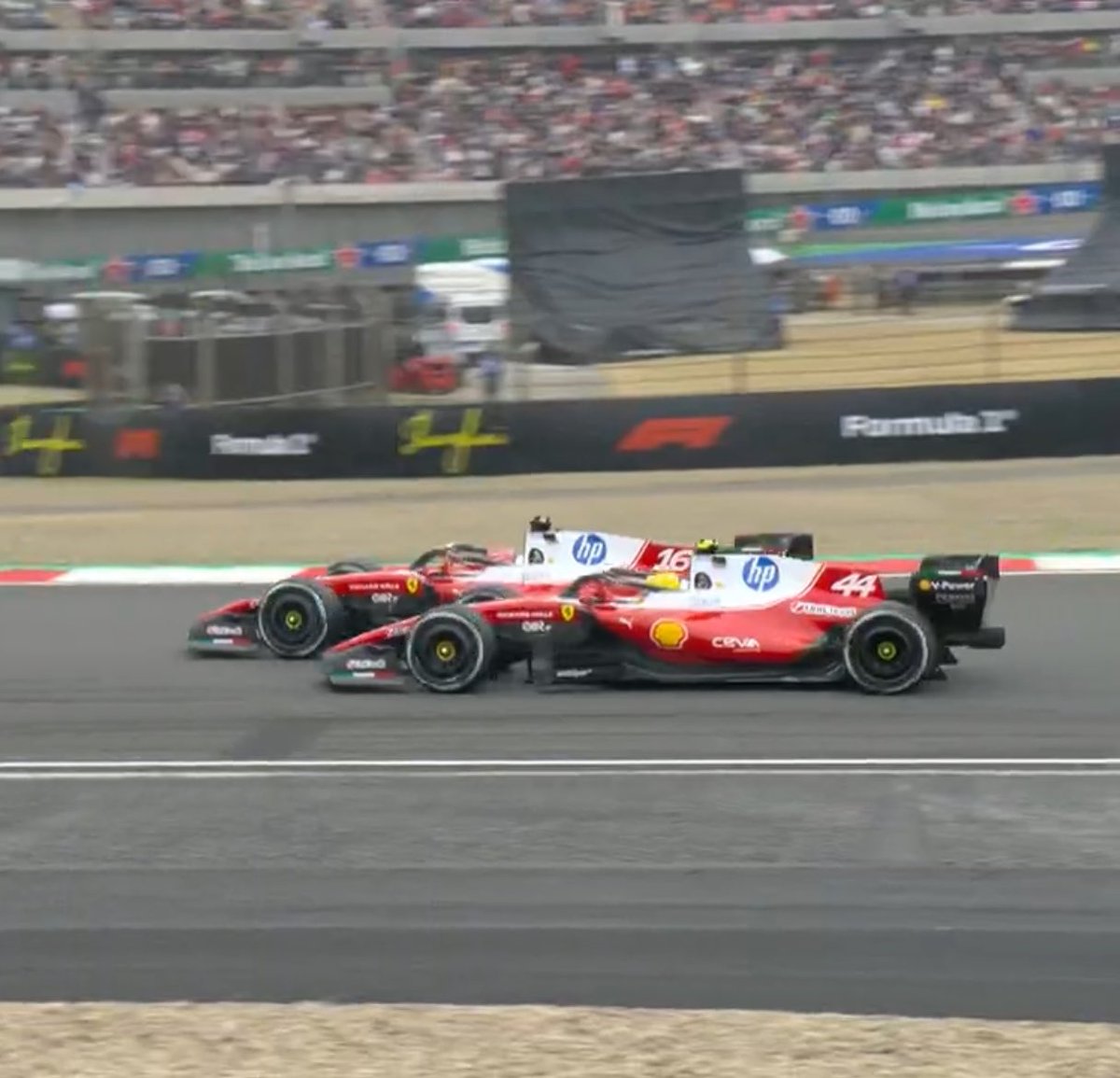 vai4Leclerc's tweet image. We not with that papaya rules around here  Ferrari boys are going to RACE