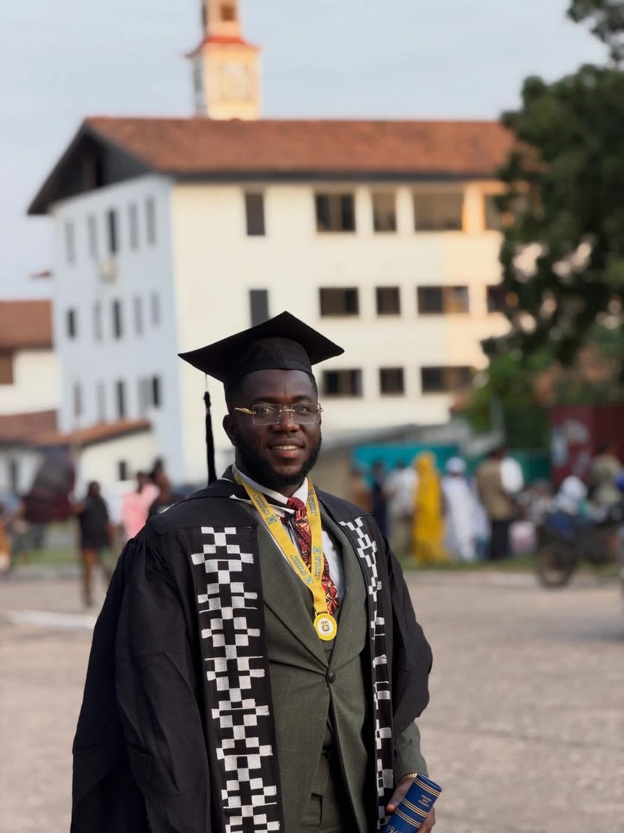 kassalumni's tweet photo. Congratulations to Osuani Smart Opoku Yirenkyi Esq., Class of 2017 on successfully completing an LL.M. (Masters) in Tax Law, Policy and Practice from the University of Ghana, Legon.
#Disciples #NoSize #AlumniSpotlight #AlumniExcellence #ProudDisciples https://t.co/GLY7iReVIR