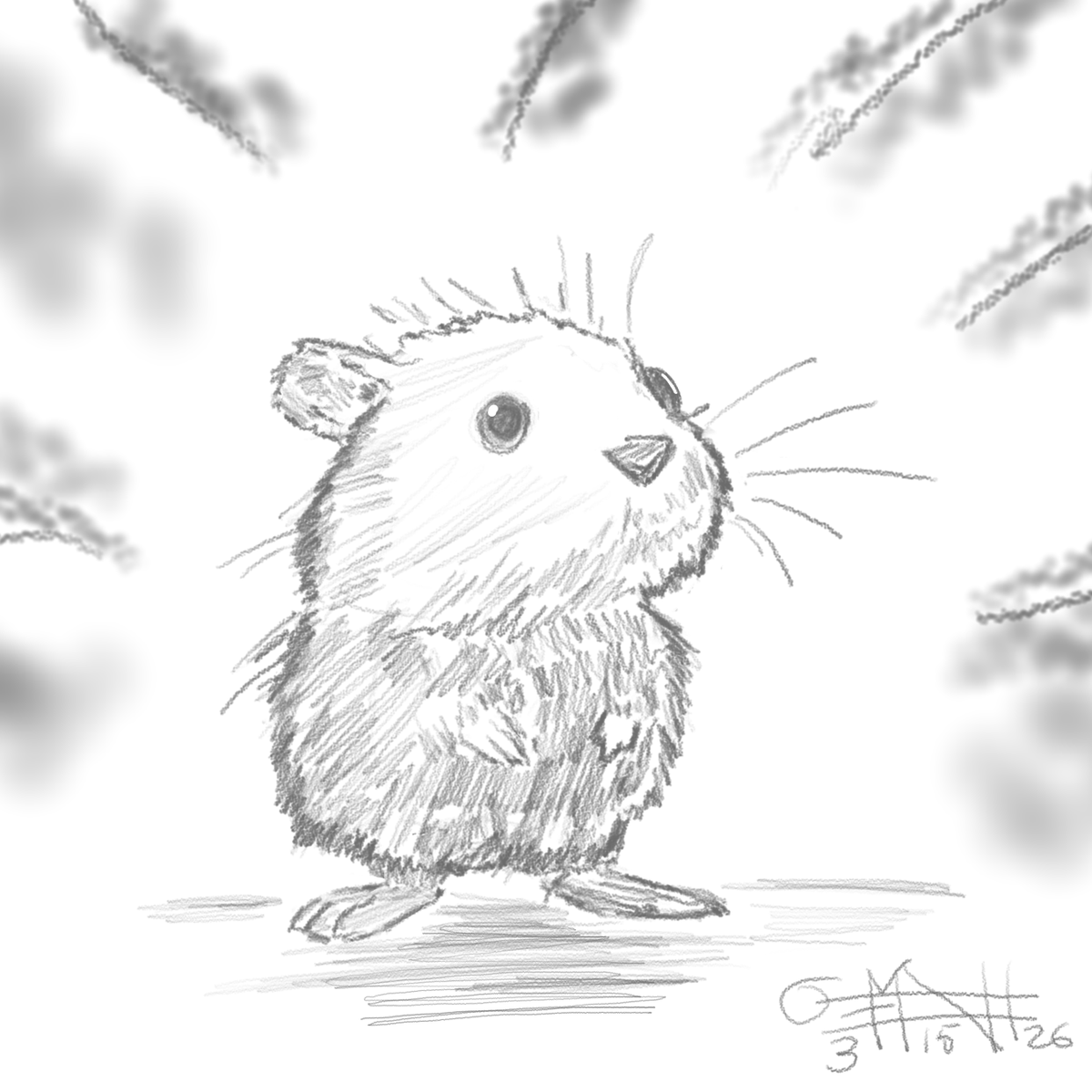 Mike_E_angelo's tweet image. I am learning how to #draw by spending time every day with a #reference render

🎨 #DailyArt Production #137
🖼 Theme(s): #character #mousie #mouse
✨ Reference Source: #Midjourney generation
⏰ Time spent: Roughly 35 minutes
🎶 Listening to: youtube.com/watch?v=r6fO-K…
📝