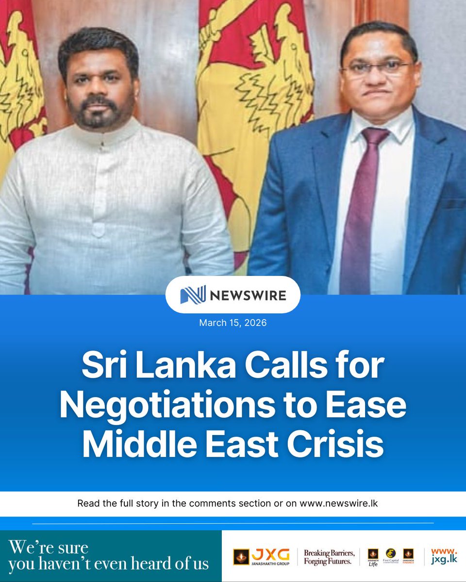 NewsWire 🇱🇰 tweet media