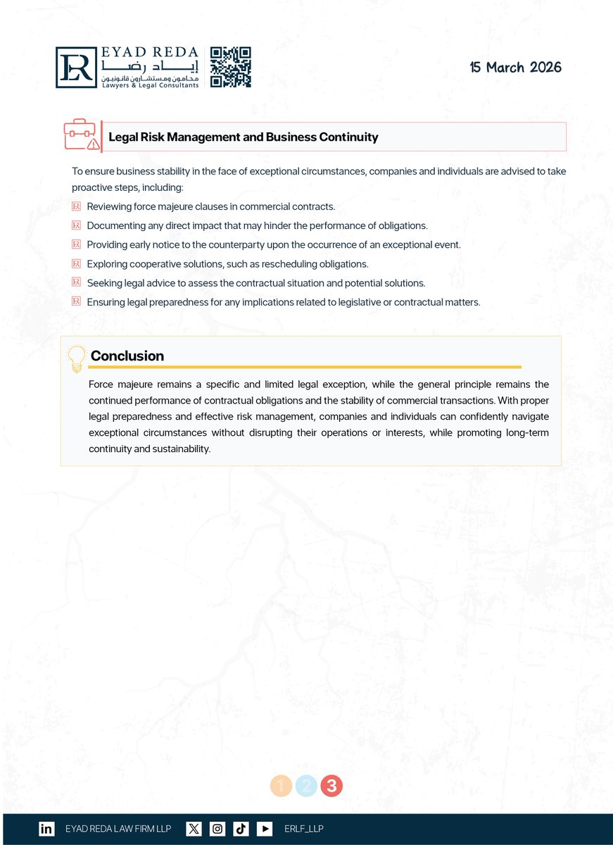 Eyad Reda Law Firm LLP tweet media
