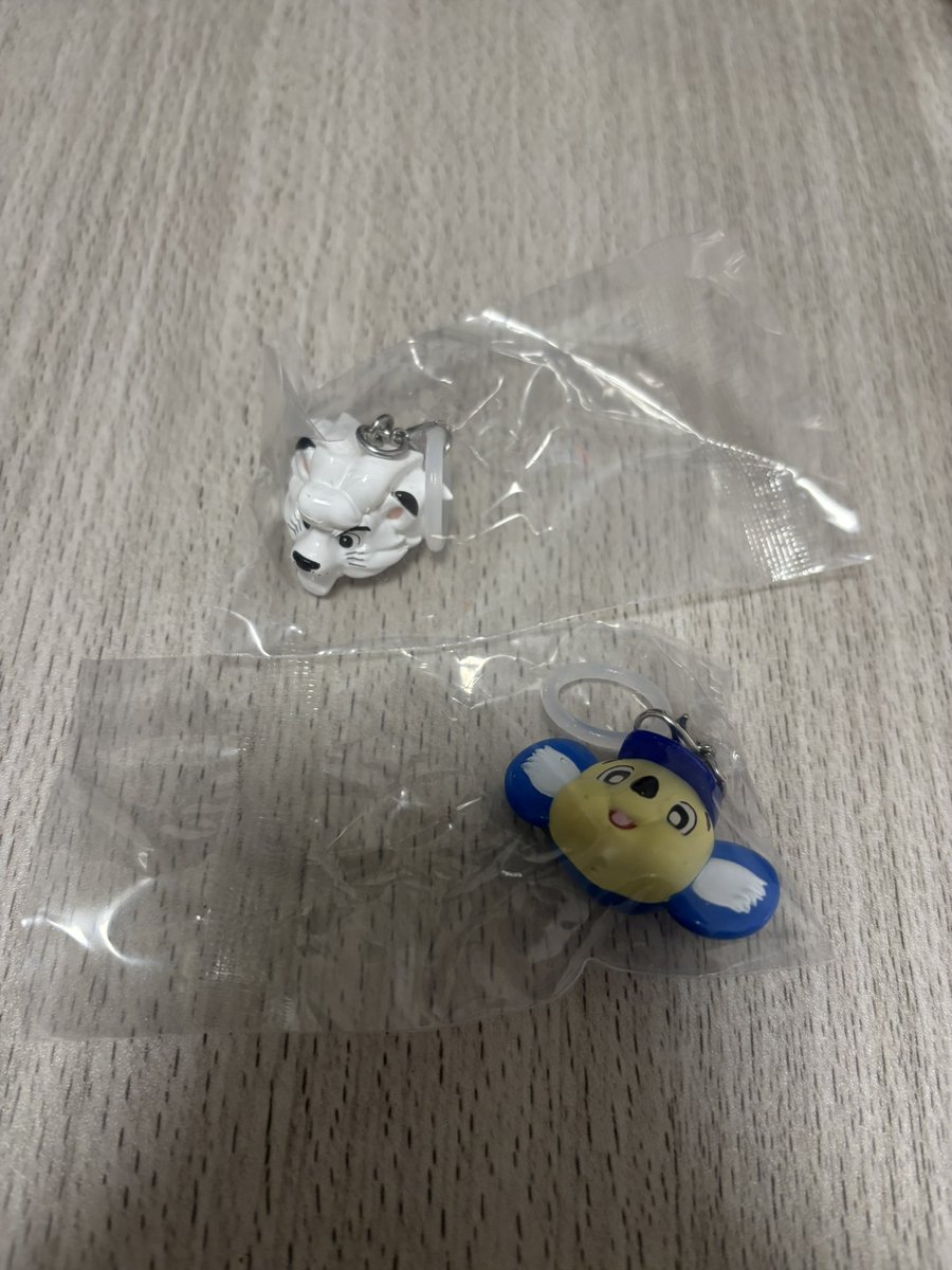 koukannsimasyo_'s tweet photo. プロ野球マスコット　めじるしアクセサリー　ガチャ
交換　

●譲→ドアラ、レオ
●求→トラッキー

郵送での交換希望です。
よろしくお願いします。 https://t.co/3F3tLRHh21