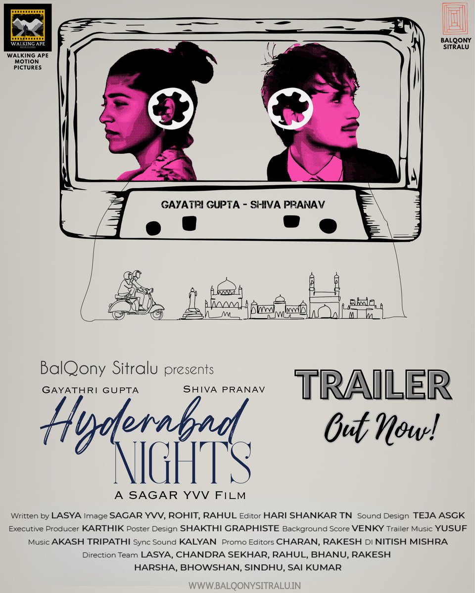 BalqonySitralu's tweet photo. Hyderabad Nights Trailer is here !

#hellohyderabad
https://t.co/sFhP0pgaPs

#HyderabadNights
@gayathrigupta77
@shivapranavll
@sagaryvv 

#telugucinema #hyderabad #indiefilm #nightlife #trailerlaunch https://t.co/sWXc5pNkV4