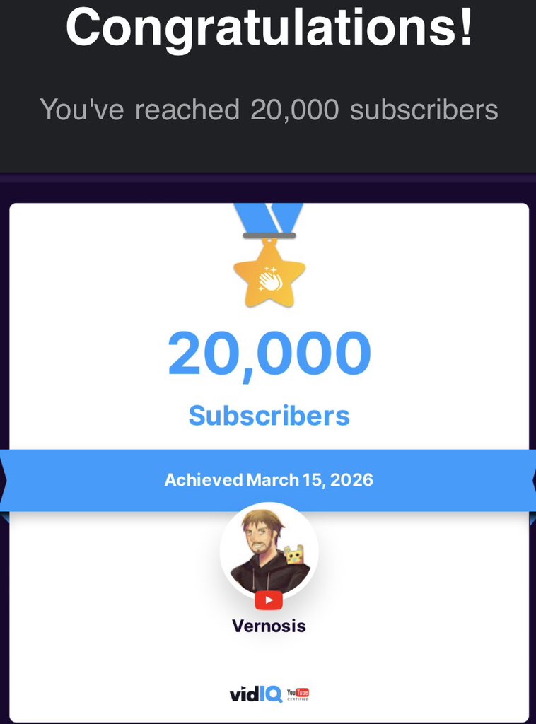 Vernosis tweet media