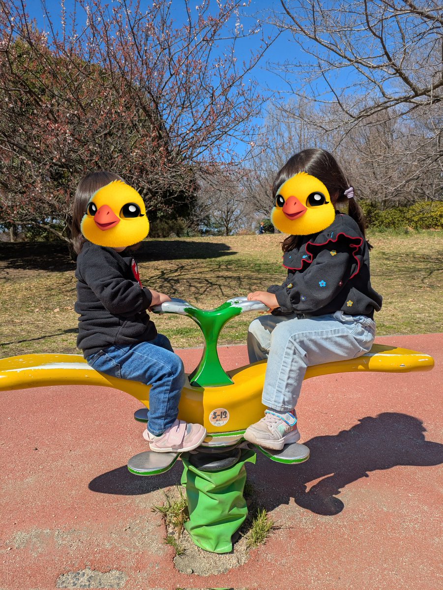 今日は妻が休日出勤なのでワンオペしました。
公園で体力を消耗させて昼寝でゆっくり作戦は長女の体力を甘く見て失敗しました。
