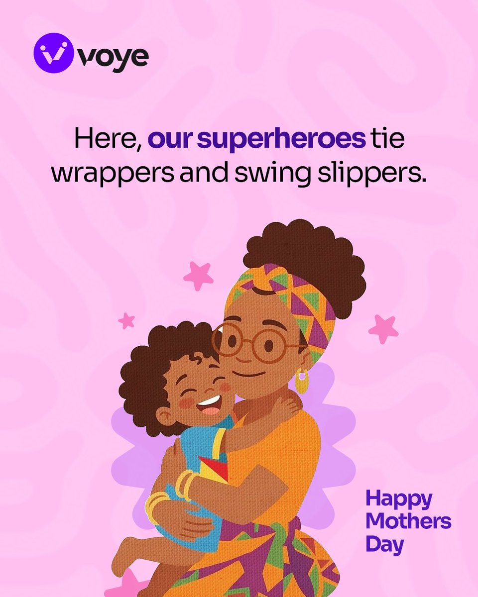 voyeapp's tweet photo. Today we celebrate all our superheroes who go the extra mile to make sure we are all fine. 

The ones who keep us in check and give us the best lives. 

Happy Mother’s Day. https://t.co/5dtfiJ8Niq