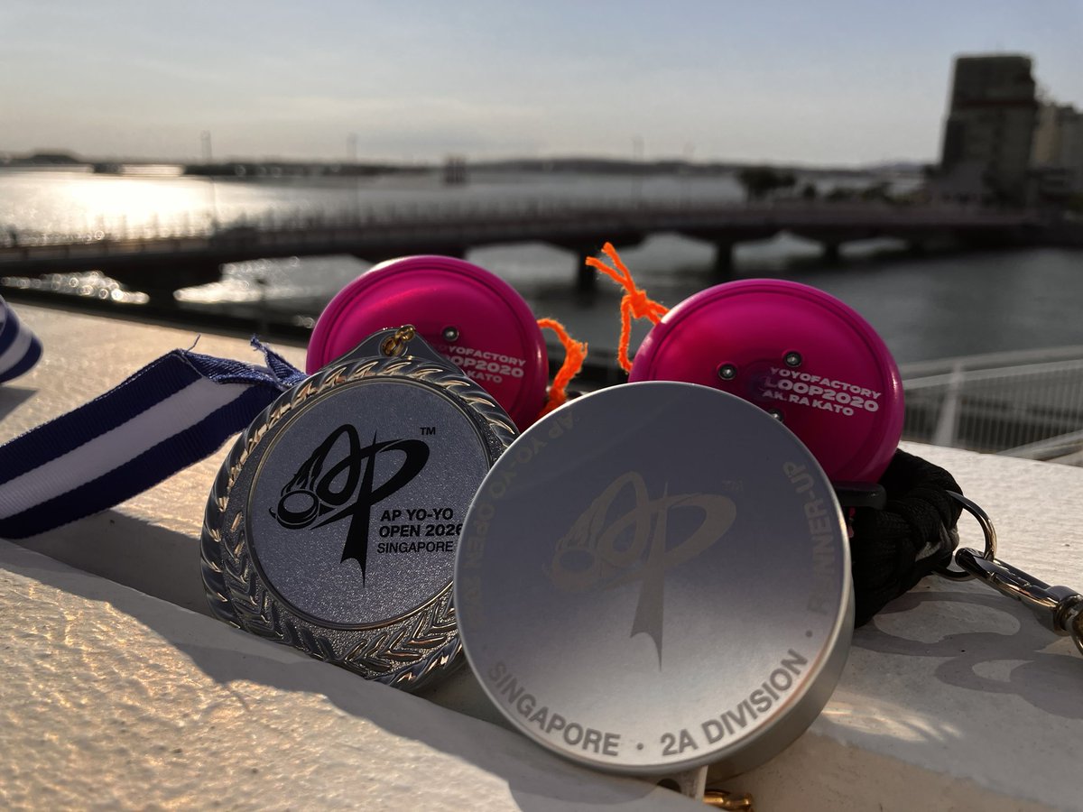 akirakato2a's tweet image. AP2026、2A部門にて2位でした！🥈
応援ありがとうございました！
次の大会に向けて頑張ります🔥
#apyoyo2026 #yoyofactory #loop2020 

youtu.be/dilt9PY0C5Q?si…