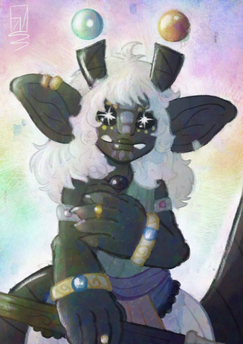 🧞Yo ! Voici un portrait de mon djinn préféré Maz ! Majoritairement réalisé avec le bundle de pinceaux Sketch V2 de Ramon M sur le site Krita-Artists !🧞

Pinceaux : krita-artists.org/t/sketch-v2-sk…

Lien DeviantArt : deviantart.com/fannanmanshury…

#DigitalArt #Portrait #Djinn #Jinn #Fantasy