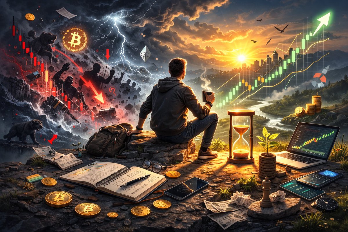 Ciridemarr's tweet photo. The hardest thing in crypto isn’t finding the right coin.
It’s doing nothing when the market moves sideways.
Patience often beats activity. Most people just can’t wait. https://t.co/9GnlLql2r5