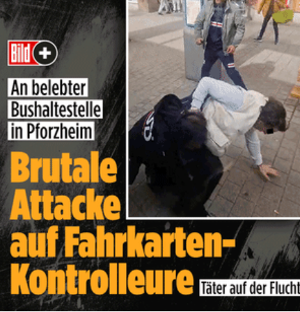 Taykra's tweet image. Ticket-Kontrolleure krankenhausreif geschlagen. Mitten am Tag, mitten in #Pforzheim: Zwei Fahrkartenkontrolleure wollen zwei Männer aus dem Bus begleiten. Sekunden später werden sie mit Pfefferspray angegriffen und niedergeschlagen.
