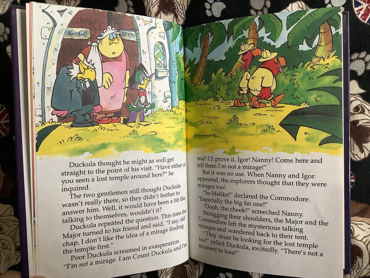 WatsonsVintage's tweet photo. A Fu, Nostalgic Book Gift for a #CountDuckula Fan! RARE 1990 Vintage 'Count Duckula - Jungle Duck' Hardback Carnival Book - 90s Childhood Nostalgia - Retro Birth Year Gift - Nanny Fan https://t.co/FX41n8Mvf6 via @Etsy #VintageBooks #ChildrensBooks #1990Gift #90snostalgia https://t.co/ORkfZ0VUKu