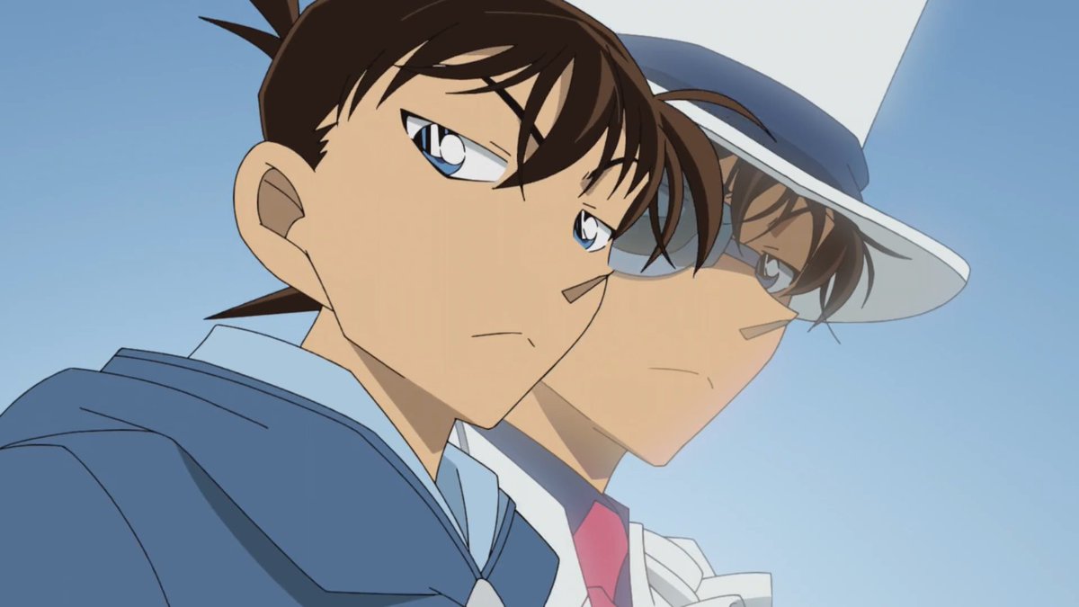 moldyselene's tweet photo. Shinichi and Kaito in the same frame I’ll take it https://t.co/1cmbn2gXwp