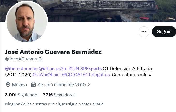 HABLEMOS DE SU EMINENCIA
Guevara es un técnico de la maquinaria de sangre.  Aprendió en Europa cómo usar las leyes para que los delincuentes en México tengan más "derechos" que las víctimas, y que  recibe su pago de esa misma red internacional que desprecia las  fronteras. 🧵