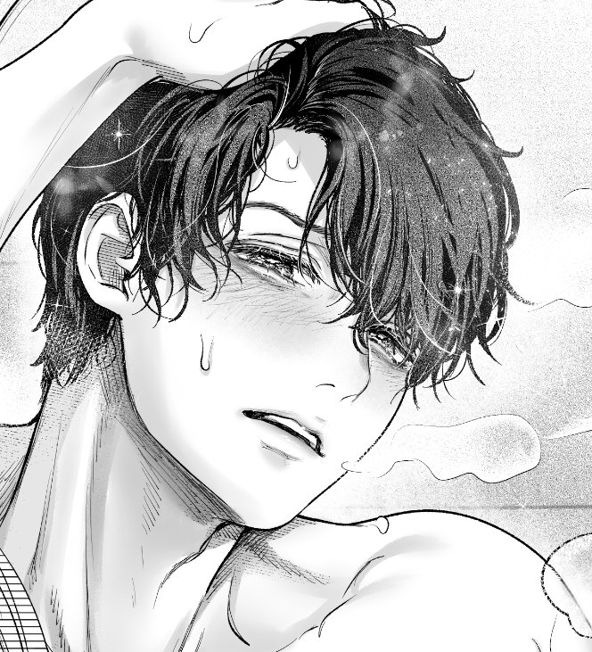 鏡巳くん12話シーモア先行配信は3月24日(火)～です🐍
これは、とてもキラキラ✨️している鏡巳くんですが、とあるフィルターがかかっているからです…🌸🐤? 