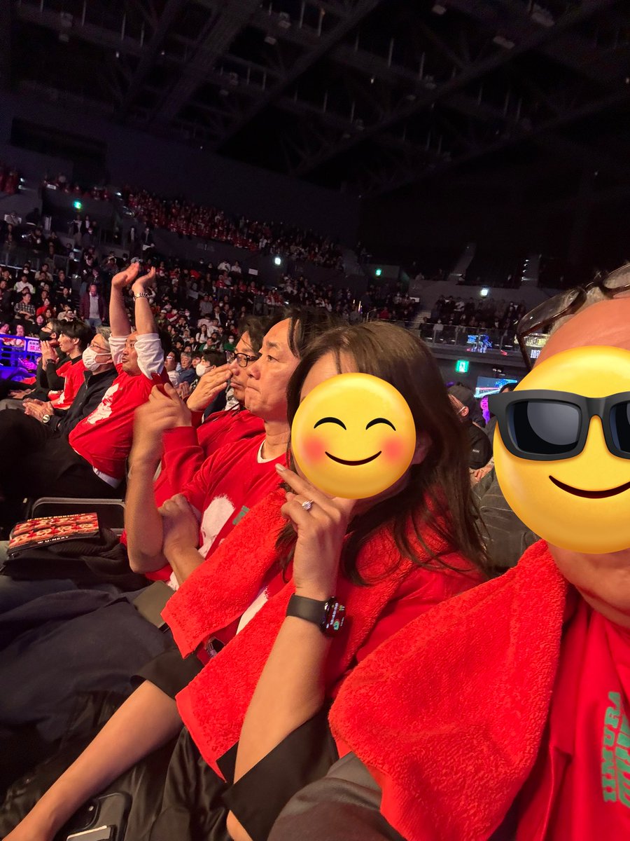 いよいよ次は飯村樹輝弥くん！
角海老魂で頑張れー🥊