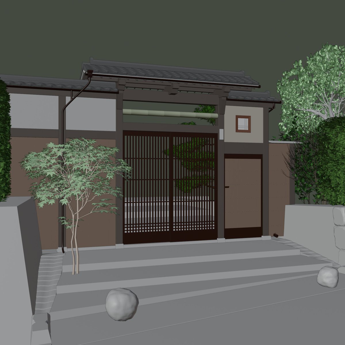 Blender Uncle -趣味として始めたよ- tweet media