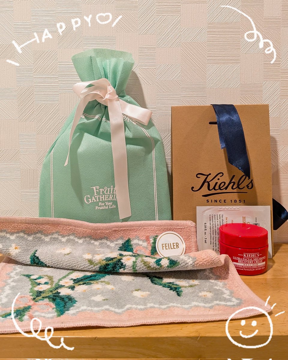 誕生日プレゼントもらった(*^^*)💕
ところで私は何歳なの？