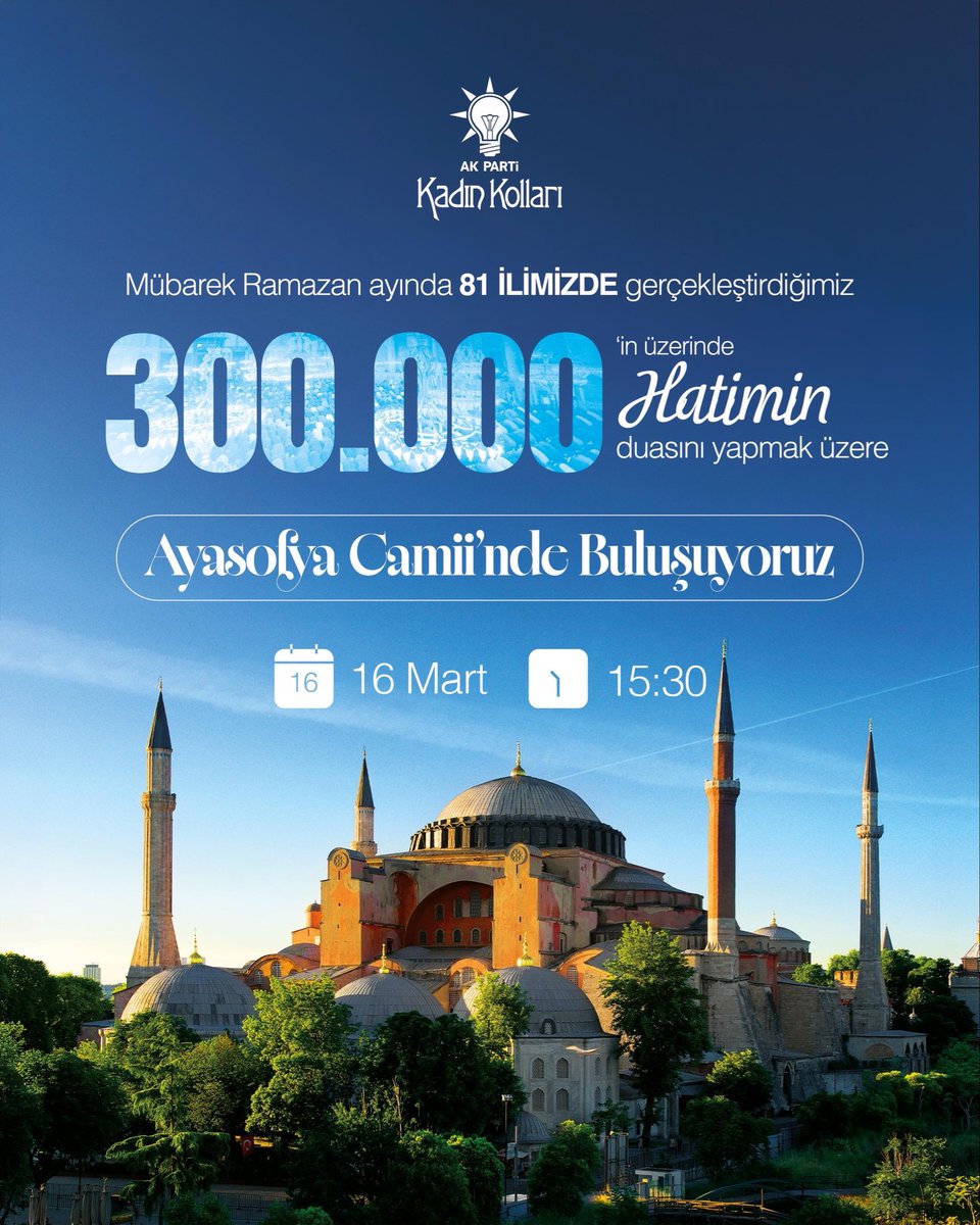 AK Parti Kadın Kolları tweet media