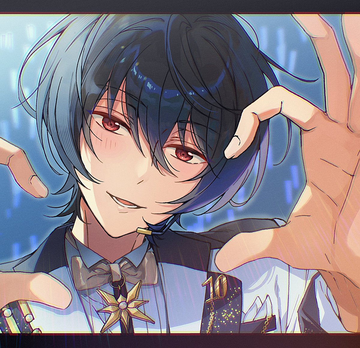 スタライ10thおめでとうございます!
(あんスタFA・凛月くん)

💙
  ･ ｡
   ☆∴｡　*
　･ﾟ💙*｡･
　　･ *ﾟ｡　　 *
　 ･ ﾟ*｡･ﾟ  💙｡
　　　☆ﾟ･   ｡°*. ﾟ
*　　ﾟ｡·*･  ｡ ﾟ*
　　　ﾟ💙 *.｡. ☆｡　･
　　* ☆ ｡･ﾟ*.｡
　　　 *　 ﾟ･｡ *  ｡
　　　　･　　ﾟ☆ ｡  💙