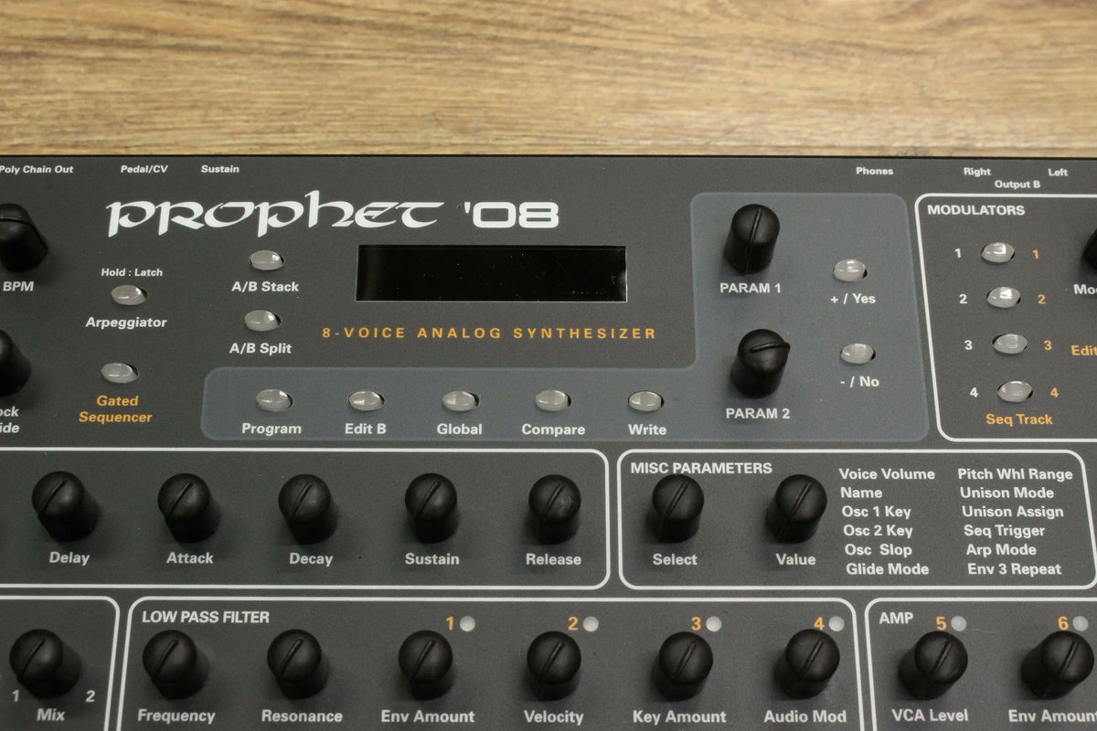 DAVE SMITH INSTRUMENTS Prophet '08 Module PEが中古で入荷！ Prophet