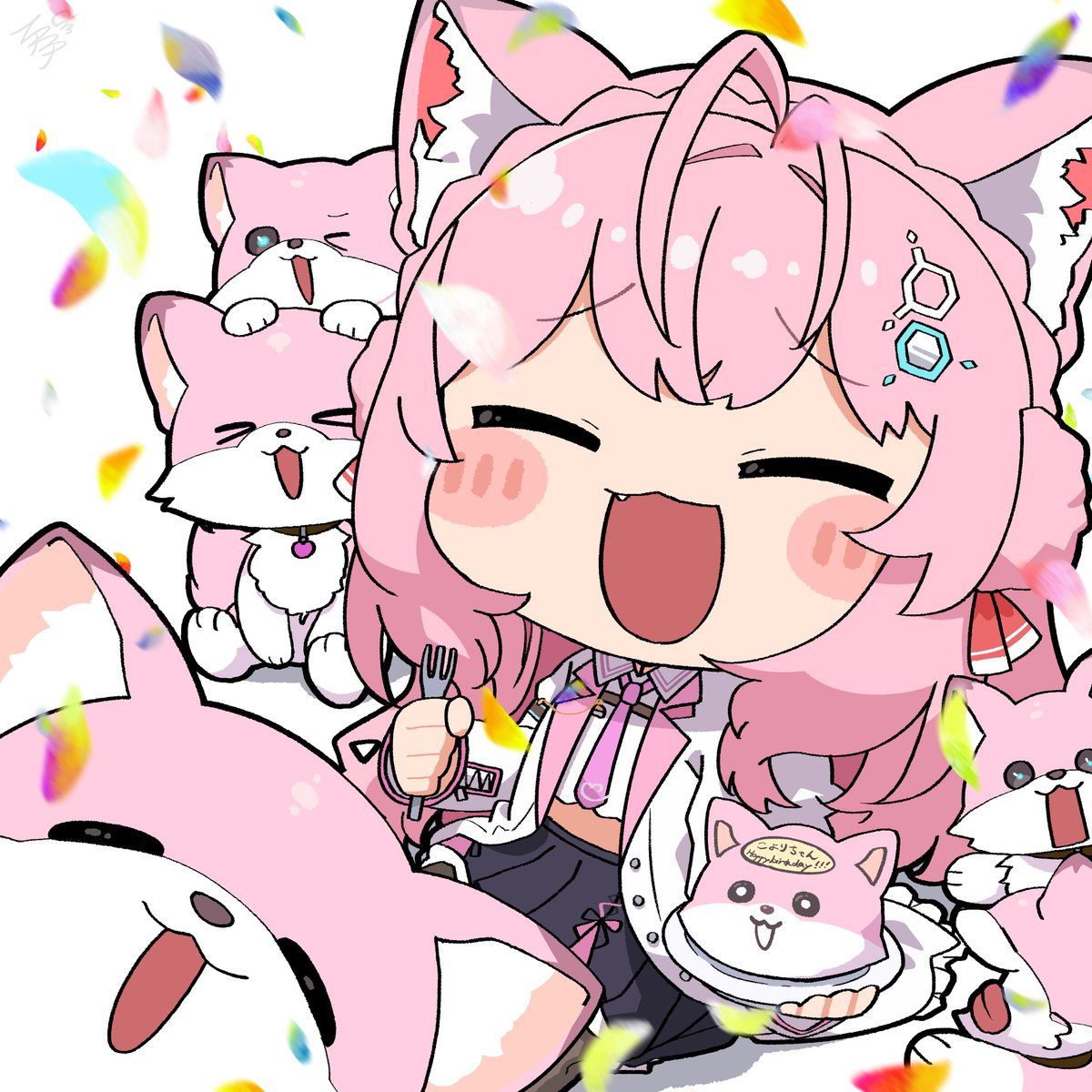 #博衣こより生誕祭2026
#こよりすけっち
今年もハッピーバースデー！！！
これからもこよちゃん大好きだ！！！
この1年も素敵で幸せな1年になりますように…！