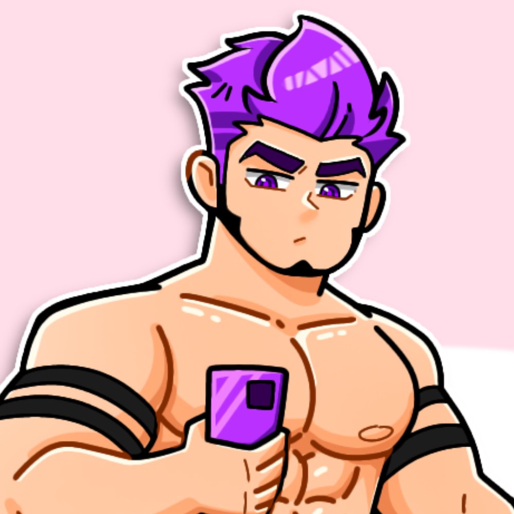 Myrull41388759's tweet photo. Nsfw, oc: eggplant 🍆 and Garlic 🧄 
#bara #chibu #oc https://t.co/ehn5QITjgw