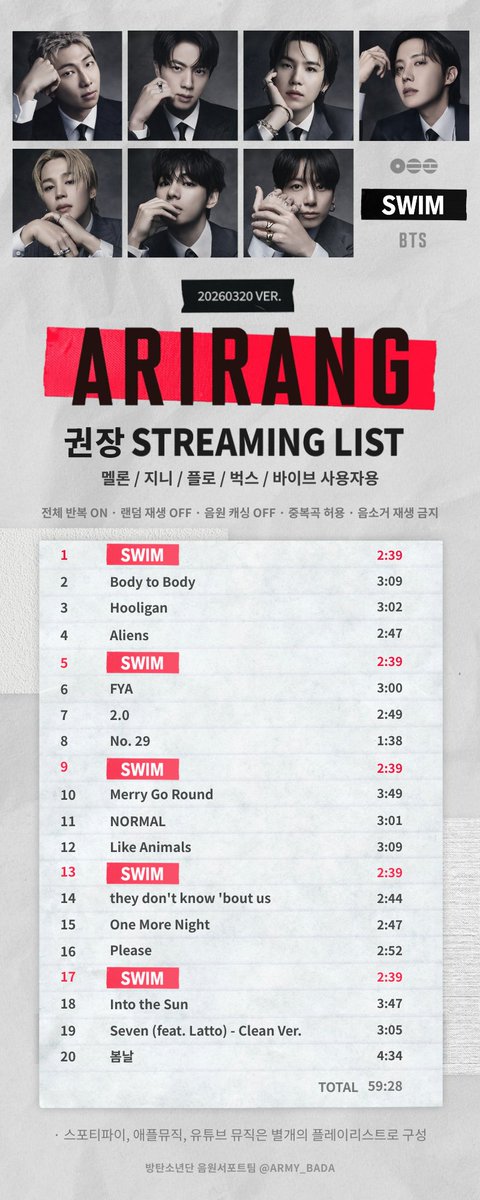 방탄소년단 음원서포트팀 tweet media