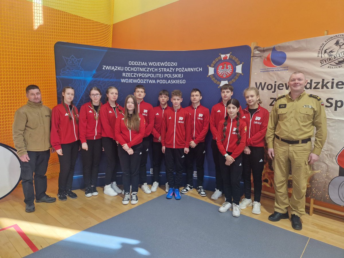 W dniu dzisiejszym rozpoczęły się III Wojewódzkie Halowe Młodzieżowe Zawody Sportowo-Pożarnicze. Powiat kolneński reprezentują MDP chłopców i dziewcząt z OSP KSRG Zabiele. Powodzenia.