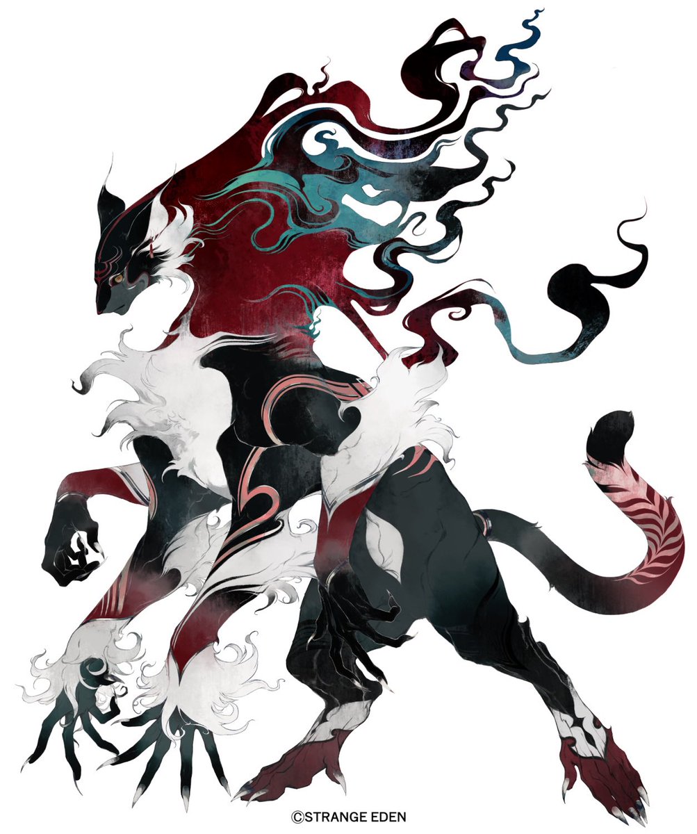 【🌸お知らせ🌸】
エコーデザインを担当させて頂いている『STRANGE EDEN』(<a href="/strange_eden_pj/">STRANGE EDEN / ストレンジエデン</a>)　ボイスドラマep1〜3にて登場の、千里(エコー)のイラストを制作いたしました。初公開となります！よろしくお願いします！🐯　#STRANGE_EDEN #shikyoku