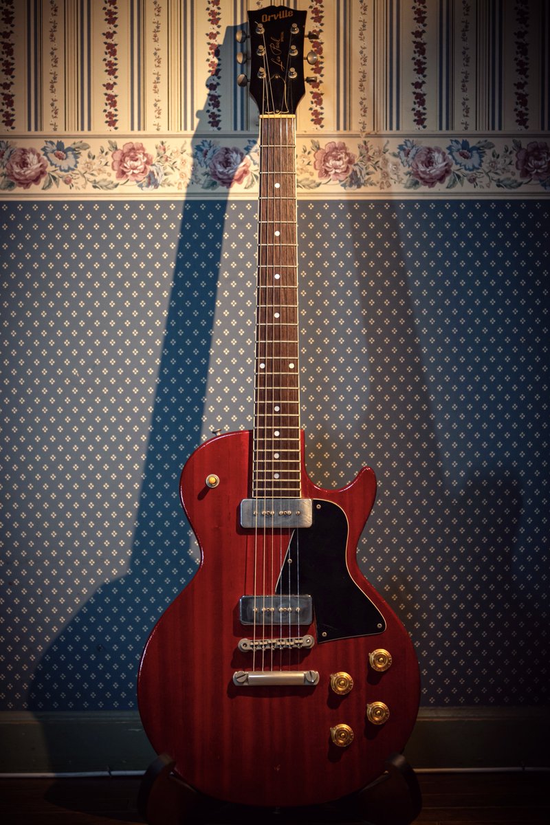 gt_matcha1224's tweet image. って訳でMNGしてた物です

1993年製　Orville Les Paul Special
10年越し無事に引き継げました

#MNG
#MyNewGear