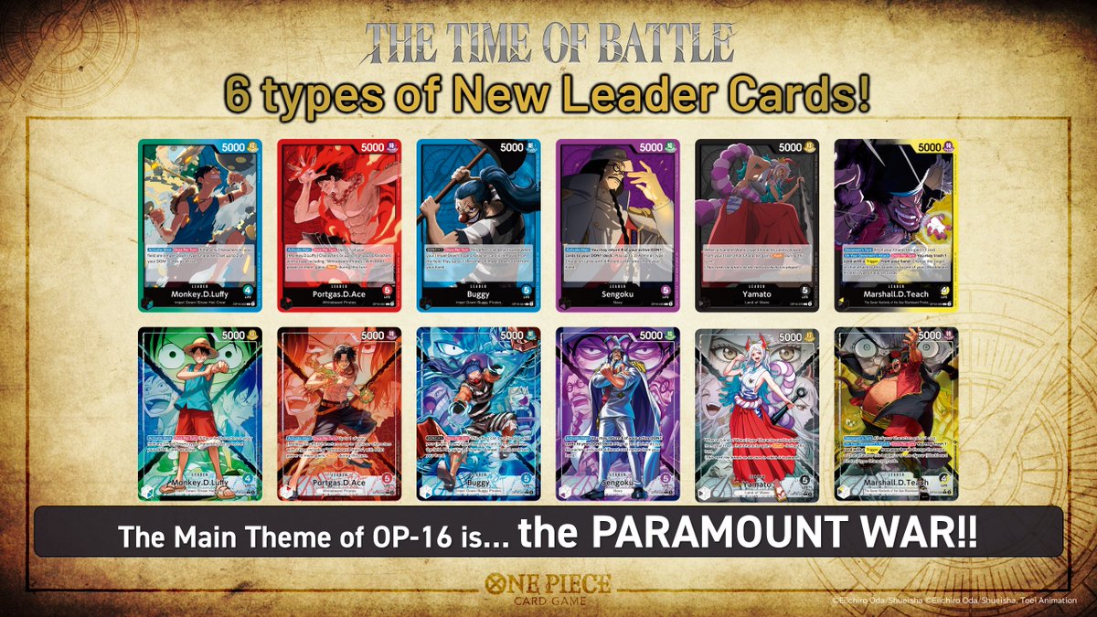 Official One Piece Card Game English Version tweet media