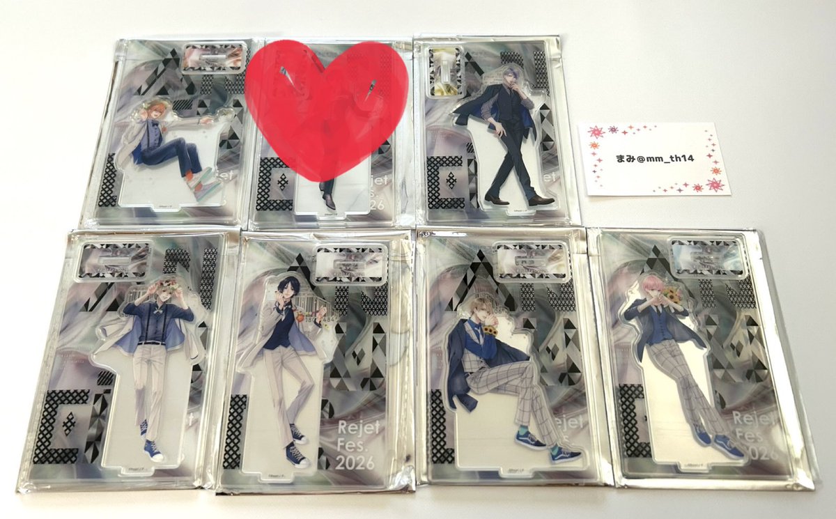mm_th14's tweet photo. 【譲渡】ピタゴラスプロダクション ピタドル リジェフェス アクスタ アクリルフィギュアコレクション

譲：アール・キラ・ツバサ・アルト・リツ・ナナセ

求：定価+送料

ゴルレコもご希望の方優先。
検索からもお気軽にお声がけ下さい。 https://t.co/cwkbeHLNlF